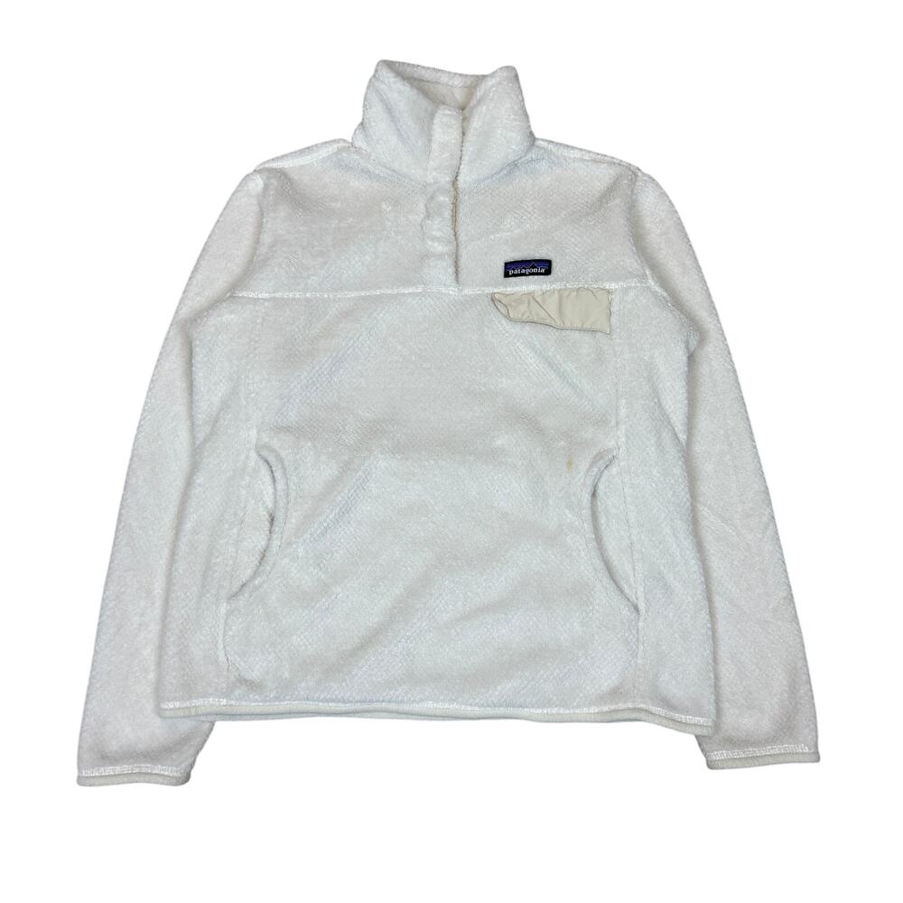 Patagonia Re-Tool Snap-T Pullover Sweater Fleece Women's Medium Granola